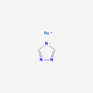 molecular formula C2H2N3Na B7805572 CID 170482 
