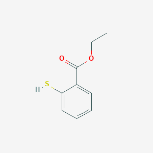 molecular formula C9H10O2S B7805590 Ethyl 2-sulfanylbenzoate 