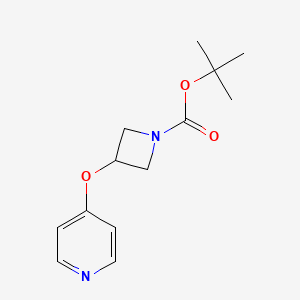 Tert-butyl 3-(pyridin-4-yloxy)azetidine-1-carboxylate