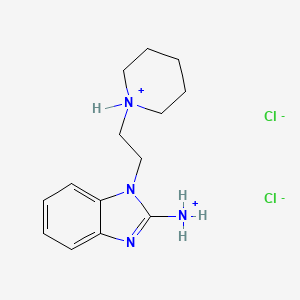 molecular formula C14H22Cl2N4 B7805641 CID 44666804 
