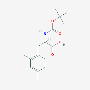 molecular formula C16H23NO4 B7805709 Boc-D-2,4-dimethylphenylalanine 