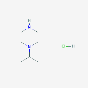 molecular formula C7H17ClN2 B7805810 1-Isopropyl-piperazine hydrochloride 