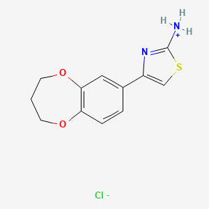 molecular formula C12H13ClN2O2S B7805888 CID 43845155 