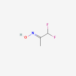 molecular formula C3H5F2NO B7805910 1,1-Difluoroacetone oxime 