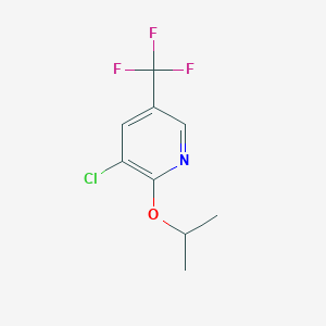3-Chloro-2-(propan-2-yloxy)-5-(trifluoromethyl)pyridine