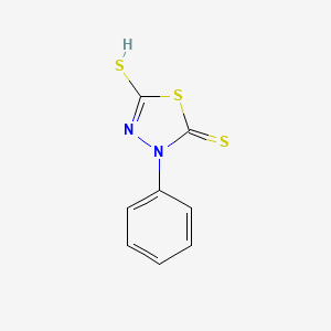 molecular formula C8H6N2S3 B7805927 CID 80633 