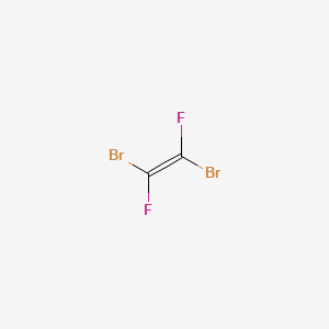 molecular formula C2Br2F2 B7805968 (E/Z)-1,2-Dibromo-1,2-difluoroethylene 