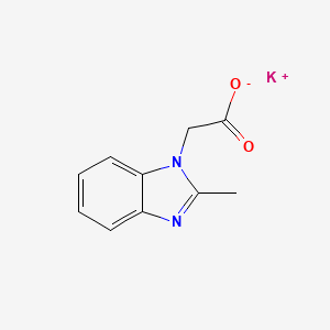 molecular formula C10H9KN2O2 B7806015 CID 17390374 