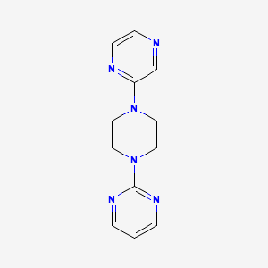 2-(4-(Pyrazin-2-yl)piperazin-1-yl)pyrimidine