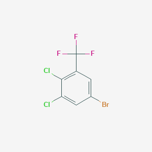 Benzene, 5-bromo-1,2-dichloro-3-(trifluoromethyl)-