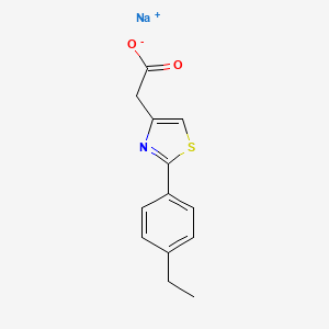 molecular formula C13H12NNaO2S B7806159 CID 17390379 
