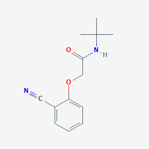 N-(tert-butyl)-2-(2-cyanophenoxy)acetamide