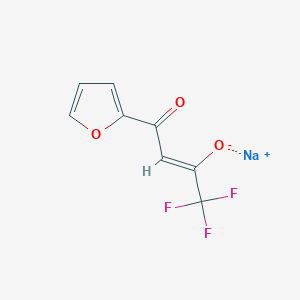 Sodium 1,1,1-trifluoro-4-(furan-2-yl)-4-oxobut-2-en-2-olate