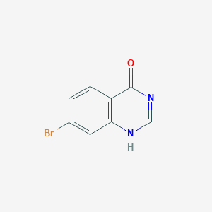 molecular formula C8H5BrN2O B7806241 7-bromo-1H-quinazolin-4-one 