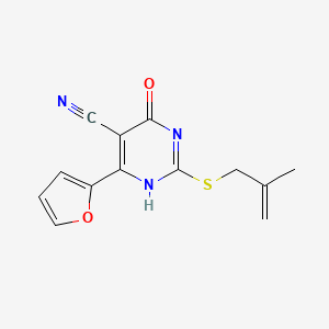 molecular formula C13H11N3O2S B7806273 CID 16365307 