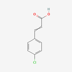 molecular formula C9H7ClO2 B7806404 2-丙烯酸, 3-(4-氯苯基)- 