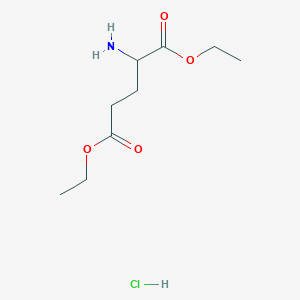 molecular formula C9H18ClNO4 B7806505 Glutamic acid diethyl ester hydrochloride 
