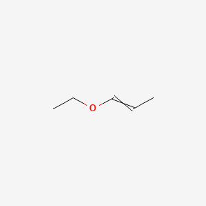 molecular formula C5H10O B7806551 1-Propene, 1-ethoxy- 