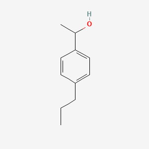 molecular formula C11H16O B7806596 1-(4-丙基苯基)乙醇 