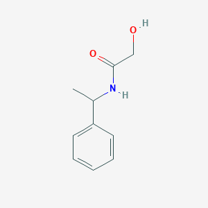 molecular formula C10H13NO2 B7806645 2-Hydroxy-N-(1-phenylethyl)acetamide CAS No. 99075-47-5