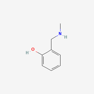 molecular formula C8H11NO B7806706 2-[(甲基氨基)甲基]苯酚 