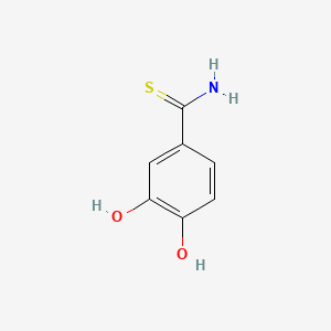 molecular formula C7H7NO2S B7806831 3,4-Dihydroxythiobenzamide 