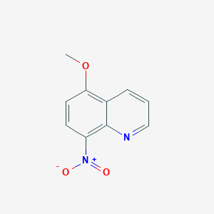 molecular formula C10H8N2O3 B7806900 5-Methoxy-8-nitroquinoline 