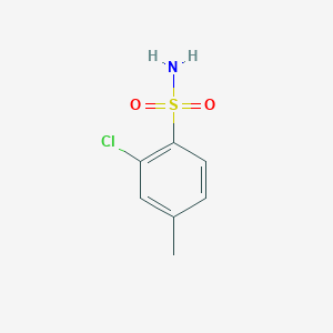 molecular formula C7H8ClNO2S B7806966 2-Chloro-4-methylbenzenesulfonamide 