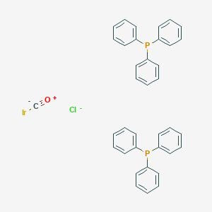 B078070 Carbonylchlorobis(triphenylphosphine)iridium(I) CAS No. 14871-41-1