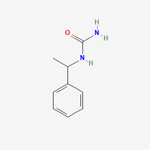 molecular formula C9H12N2O B7807117 N-(1-phenylethyl)urea 