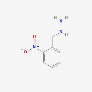 molecular formula C7H9N3O2 B7807218 1-[(2-Nitrophenyl)methyl]hydrazine CAS No. 769907-13-3