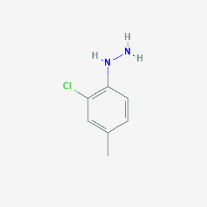 molecular formula C7H9ClN2 B7807235 (2-氯-4-甲基苯基)肼 