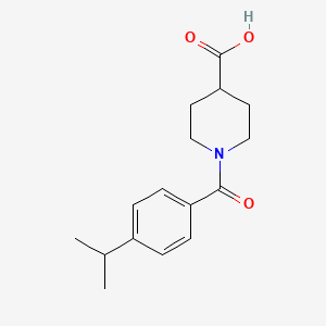 1-(4-Isopropylbenzoyl)piperidine-4-carboxylic acid