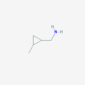 molecular formula C5H11N B7807347 (2-Methylcyclopropyl)methanamine CAS No. 89381-09-9
