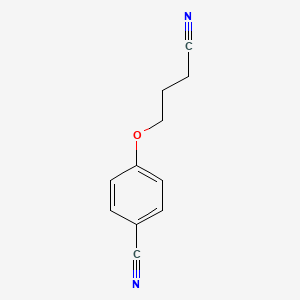 molecular formula C11H10N2O B7807360 4-(3-Cyanopropoxy)benzonitrile 