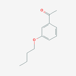 molecular formula C12H16O2 B7807374 1-(3-Butoxyphenyl)ethanone 