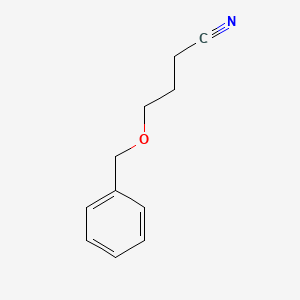 molecular formula C11H13NO B7807464 4-(苯甲氧基)丁腈 