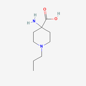 1-Propyl-4-amino-4-piperidinecarboxylic acid