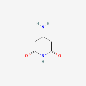 molecular formula C5H8N2O2 B7807512 4-Aminopiperidine-2,6-dione 