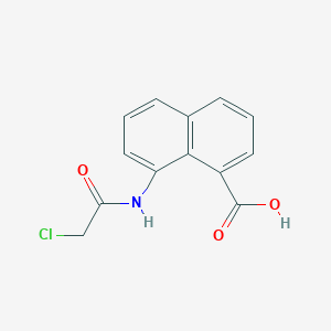 8-(2-Chloroacetamido)naphthalene-1-carboxylic acid