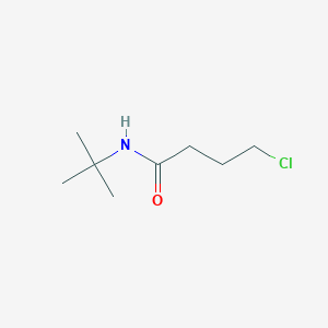 molecular formula C8H16ClNO B7807631 N-tert-butyl-4-chlorobutanamide 