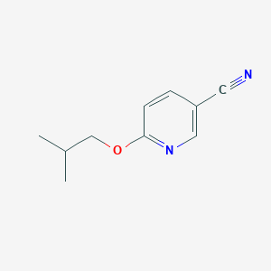 molecular formula C10H12N2O B7807650 6-(2-Methylpropoxy)pyridine-3-carbonitrile 