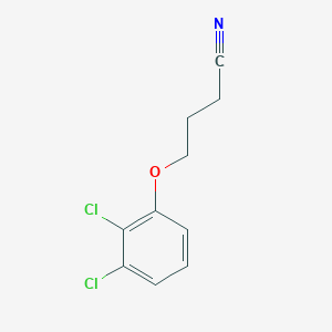 molecular formula C10H9Cl2NO B7807714 4-(2,3-Dichloro-phenoxy)butanenitrile 