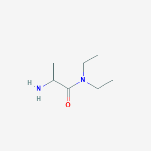 molecular formula C7H16N2O B7807764 2-氨基-N,N-二乙基丙酰胺 
