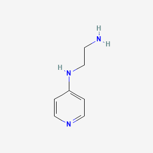 molecular formula C7H11N3 B7807783 N-(2-aminoethyl)pyridin-4-amine 