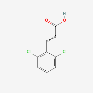 molecular formula C9H6Cl2O2 B7807815 2-Propenoic acid, 3-(2,6-dichlorophenyl)- 