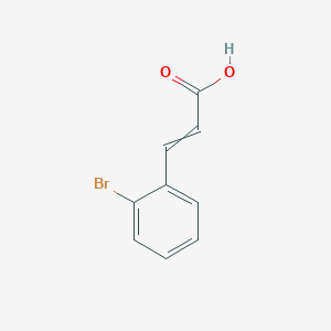 molecular formula C9H7BrO2 B7807838 2-Propenoic acid, 3-(2-bromophenyl)- 