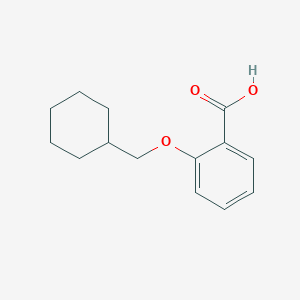 molecular formula C14H18O3 B7807843 2-（环己基甲氧基）-苯甲酸 