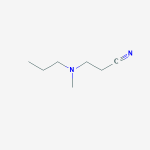 3-[Methyl(propyl)amino]propanenitrile