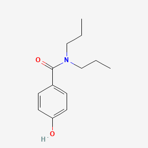 molecular formula C13H19NO2 B7808011 4-Hydroxy-N,N-dipropylbenzamide CAS No. 194225-11-1